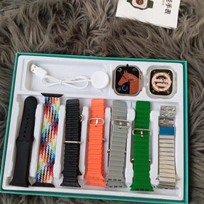 Original Ultra Smart Watch With 7 Straps